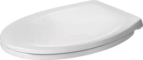 Duravit D-Code WC-Sitz mit Absenkautomatik, abnehmbar, weiß