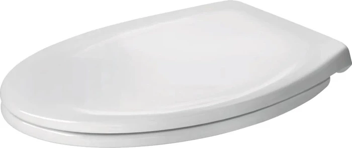 Duravit D-Code WC-Sitz mit Absenkautomatik, abnehmbar, weiß