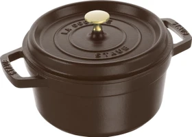 Zwilling Staub Cocotte Schmortopf rund 20cm 2.2l chocolate
