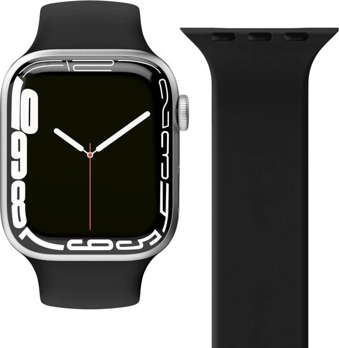 Vonmählen Solo Loop L für Apple Watch (44mm/45mm/46mm/49mm) schwarz