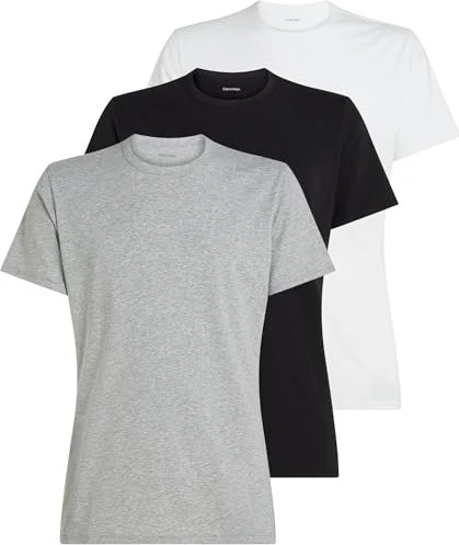 Calvin Klein Lounge 3er-Pack T-Shirt kurzarm black/white/grey heather (Herren)