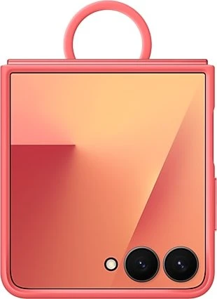 Samsung Silicone Ring Case für Galaxy Z Flip7 rot