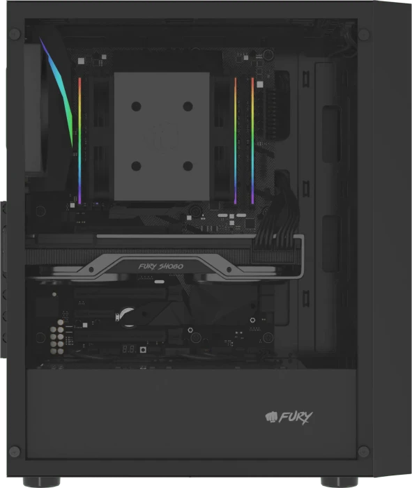 Natec Fury Shobo SH8F, Glasfenster