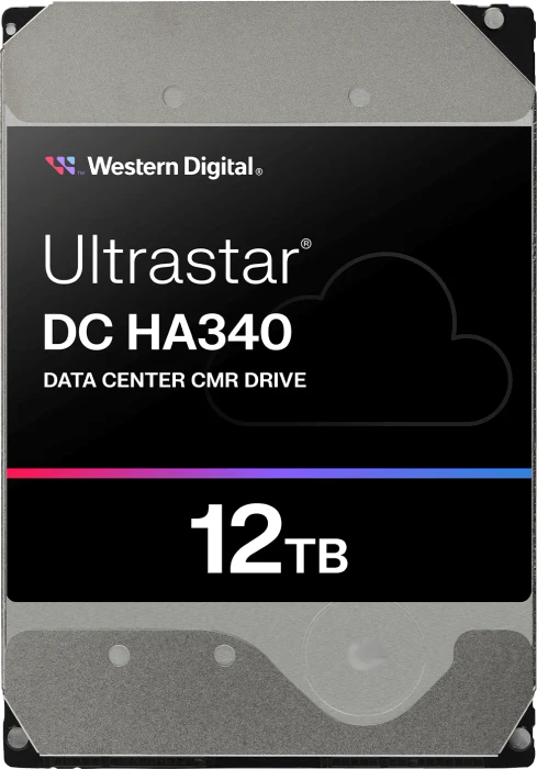 Western Digital Ultrastar DC HA340 12TB, SE, 24/7, 512e / 3.5" / SATA 6Gb/s