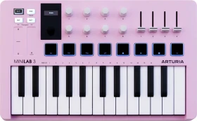 Arturia MiniLab 3 rose quartz