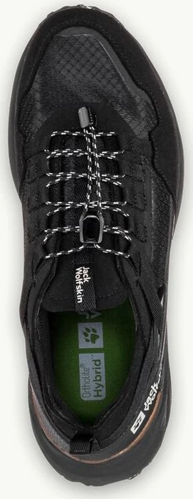 Jack Wolfskin Dromoventure Athletic Low schwarz (Herren)