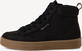 Tamaris Lederstiefelette schwarz/braun (Damen)