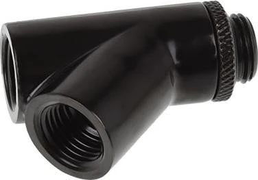 Alphacool Eiszapfen Y-Adapter 3x G1/4", schwarz