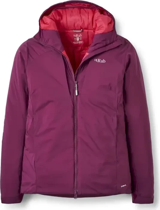 Rab Xenair Alpine Insulated Funktionsjacke mulberry (Damen)