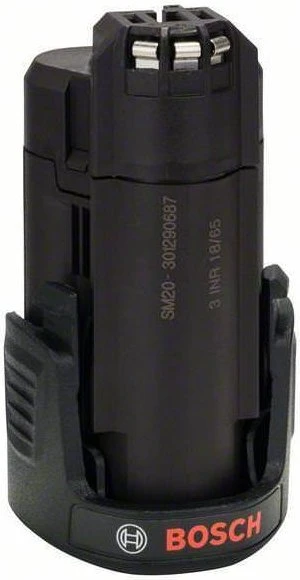 Bosch Professional GBA Werkzeug-Akku 10.8/12V, 1.3Ah, Li-Ionen [1.3Ah] [14Wh]
