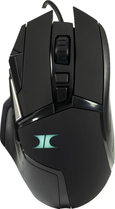 Inter-Tech KC-3000 Gaming Tastatur und Maus Set schwarz, USB, DE