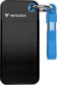 Verbatim Pocket SSD, schwarz/blau, 2TB, USB-C 3.1