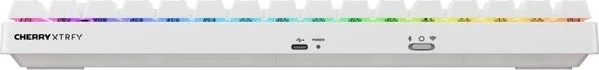 Cherry Xtrfy K33 Compact Wireless, weiß, LEDs RGB, USB/Bluetooth, DE