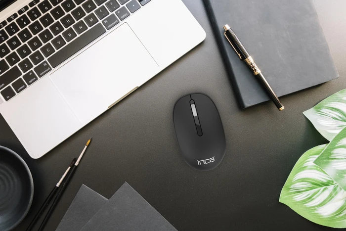 Inca IWM-241RS Wireless Mouse schwarz, USB