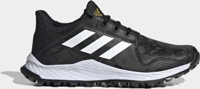 adidas Hockey Youngstar core black/cloud white/gold metallic (Junior)