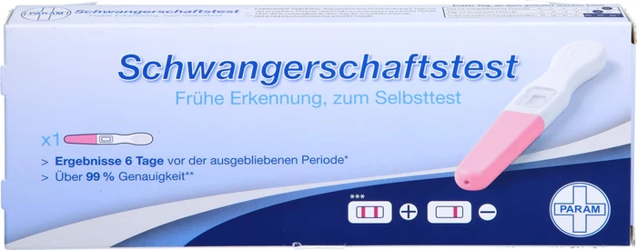 Param Schwangerschaftsfrühtest, 1 Stück