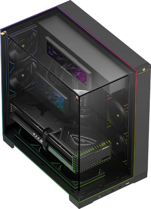Thermalright A70 Vision Black, schwarz, Glasfenster
