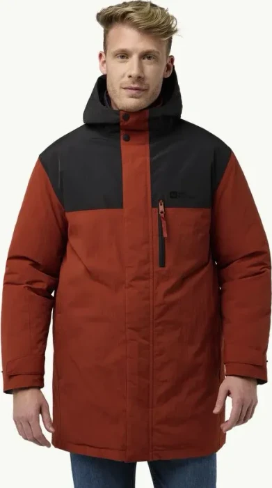 Jack Wolfskin Gletschersee Funktionsmantel intense rust (Herren)
