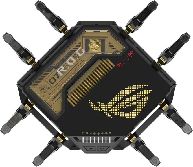 ASUS ROG Rapture GT-BE98 Pro, Wi-Fi 7, Edition 20, BE30000, US-Version