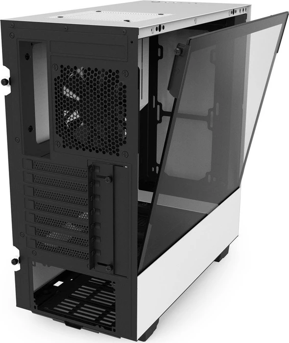 NZXT H500 weiß, Glasfenster