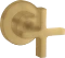 Hansgrohe AXOR Citterio Absperrventil Unterputz mit Kreuzgriff brushed gold optic Vorschaubild