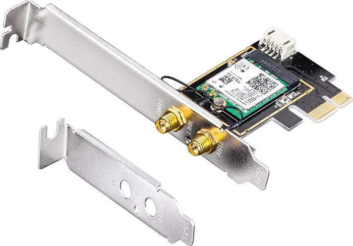 Cudy AX3000 V2 BT5.2, 2.4GHz/5GHz WLAN, Bluetooth 5.2, PCIe x1