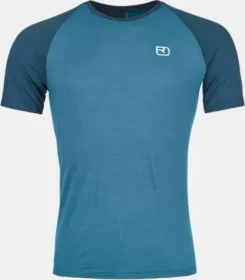 Ortovox 120 Tec Fast Mountain Funktionsshirt kurzarm mountain blue (Herren)