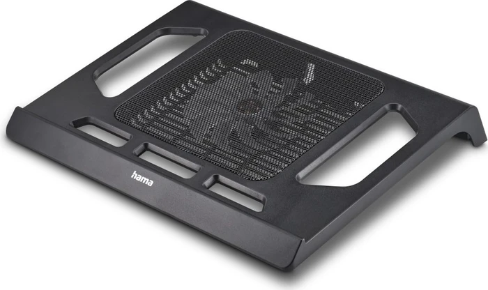 Hama Notebook-Stand/Notebook-Kühler bis 17.3", Black Edition