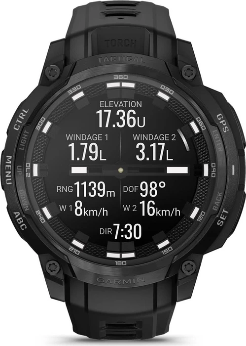 Garmin Instinct Crossover AMOLED Tactical Edition schwarz