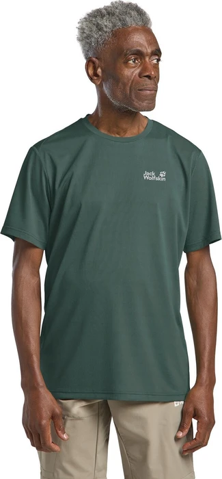 Jack Wolfskin Delgami Funktionsshirt kurzarm sago palm (Herren)