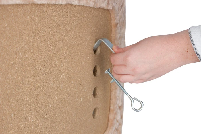 Kerbl Fensterliegebrett, beige, 56x36x7cm (82656) – Bild 4 von 12