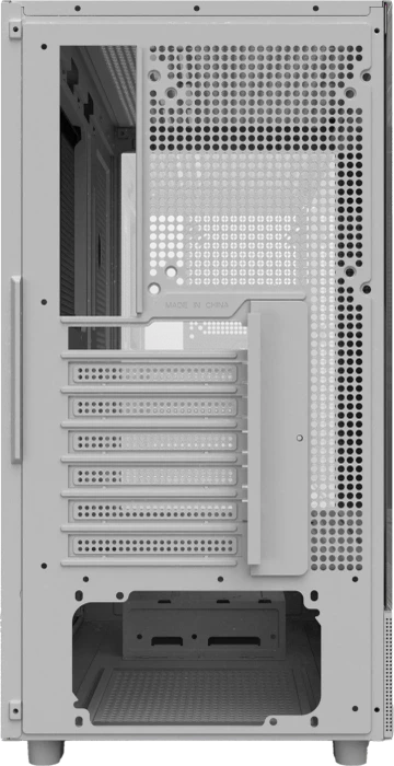 DarkFlash DPX90 White, Glasfenster