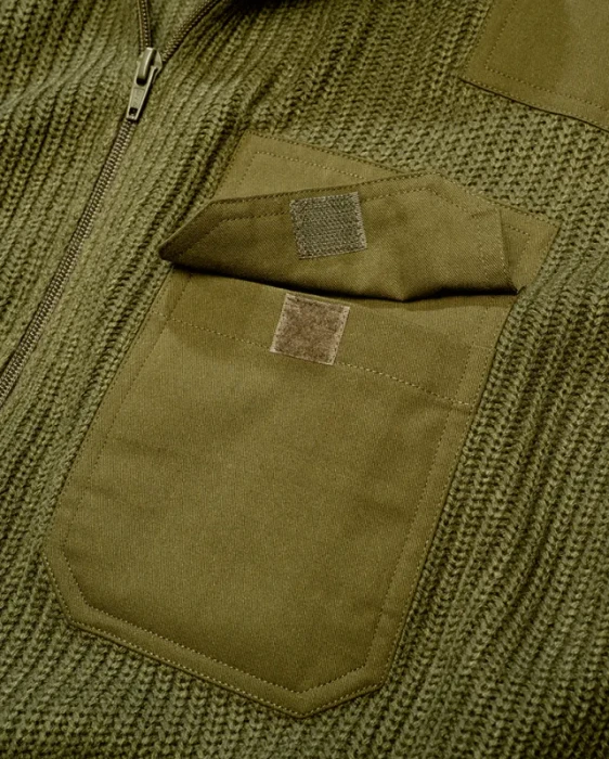 Brandit BW Cardigan Strickjacke olive (Herren)