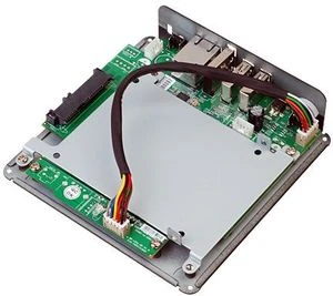 SilverStone Data Center silber, 256MB RAM, 1x RJ-45 1000Base-T, 2x USB-A 2.0