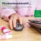Trust Yuki Silent Wireless Mouse schwarz/grau, USB Vorschaubild