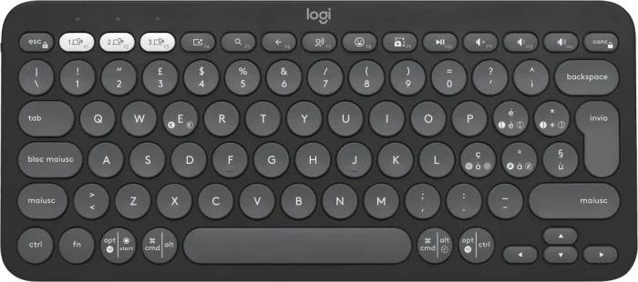 Logitech K380s Pebble Keys 2, IT