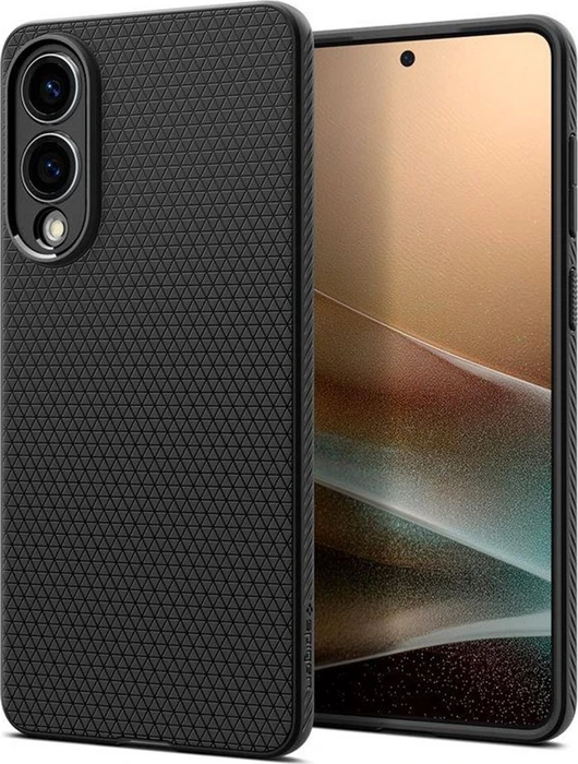 Spigen Liquid Air für Samsung Galaxy S25 Edge Matte Black