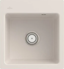 Villeroy & Boch Subway 45 XS flat flächenbündig Becken mittig crema