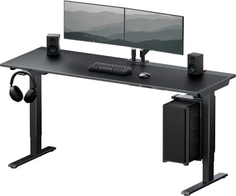 Secretlab Magnus Evo elektrisch höhenverstellbarer Schreibtisch 150x64cm schwarz/schwarz