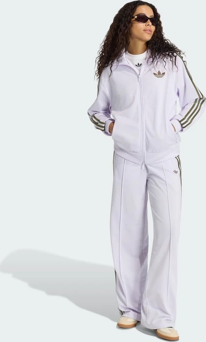 adidas Firebird Track Top Loose Trainingsjacke frozen purple/olive strata (Damen)