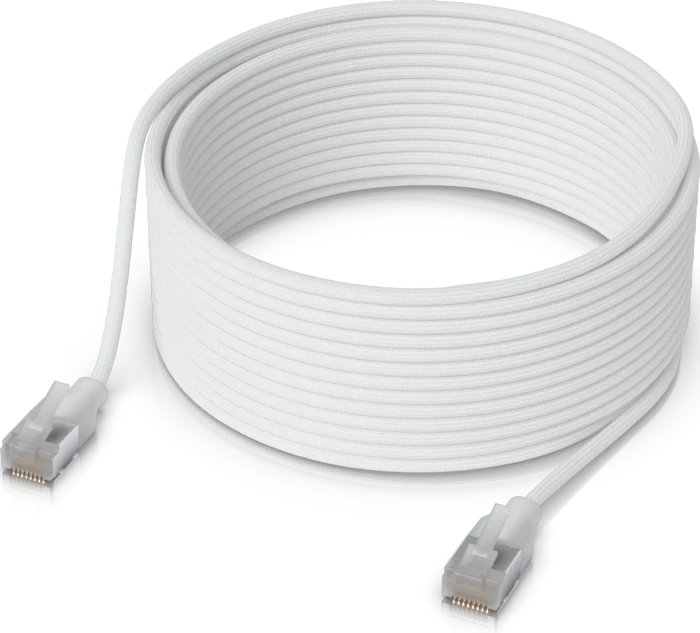 Ubiquiti UniFi Premium Patchkabel, Cat6, RJ-45/RJ-45, 15m, weiß