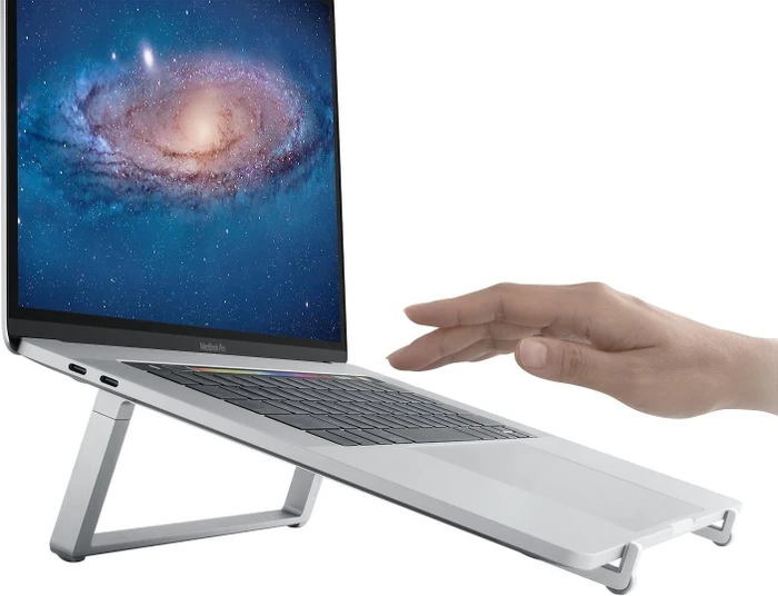 Rain Design mBar pro, faltbarer Notebook-Stand, Silver