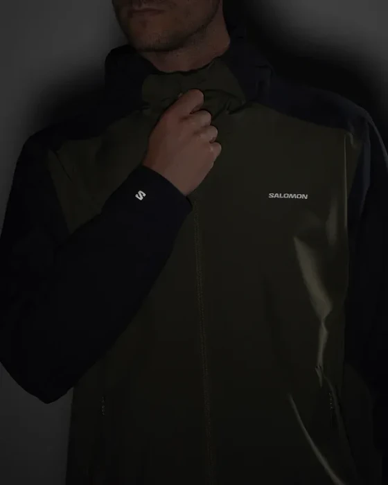 Salomon Outscape 2L Funktionsjacke grape leaf/deep black (Herren)