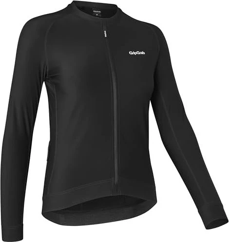 GripGrab Pacr Trikot langarm schwarz (Damen)
