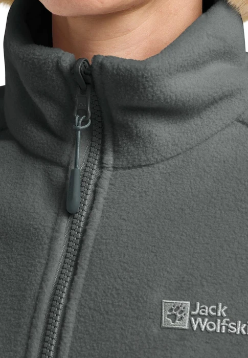 Jack Wolfskin Moonrise Full-Zip Fleece Funktionsjacke slate green (Damen)