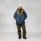 Fjällräven Bergtagen 130 Insulation Funktionsjacke mountain blue/mustard yellow (Herren) Vorschaubild