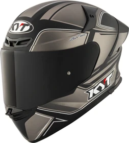 KYT TT-Revo Tourist matt schwarz/grau