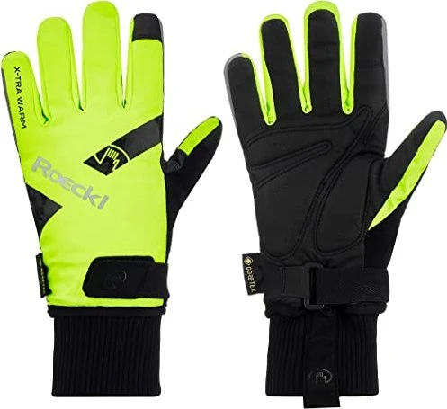 Roeckl Vaduz GTX Fahrradhandschuhe neon yellow