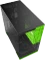 Geometric Future Model 5 Black/Green, inkl. Lüfter, Glasfenster Vorschaubild