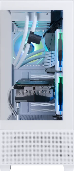 BitFenix CETO Basic White, 3A, Lüfter LED ARGB, Glasfenster